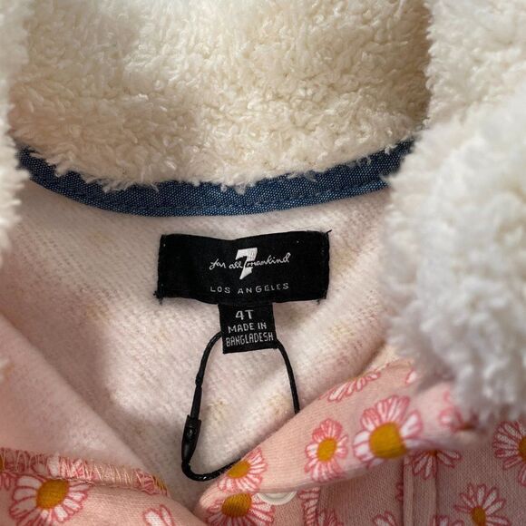 7 for all man kind Pink Floral Toddler Sweater‎ - Picture 5 of 5